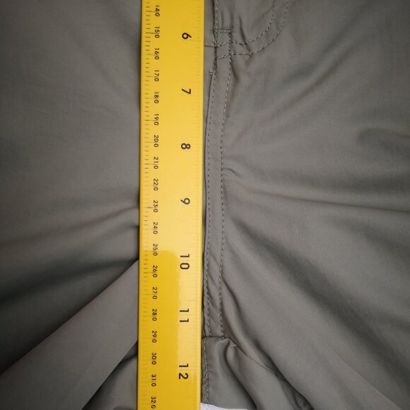 Aeropostale Men's Size Large Army Green Lightweight Wide Leg Cargo Pants - Picture 11 of 12